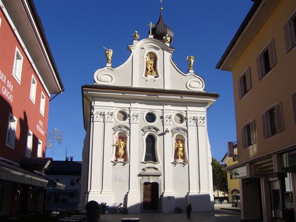 San Candido - St. Michael's Church exterior by dstaiano