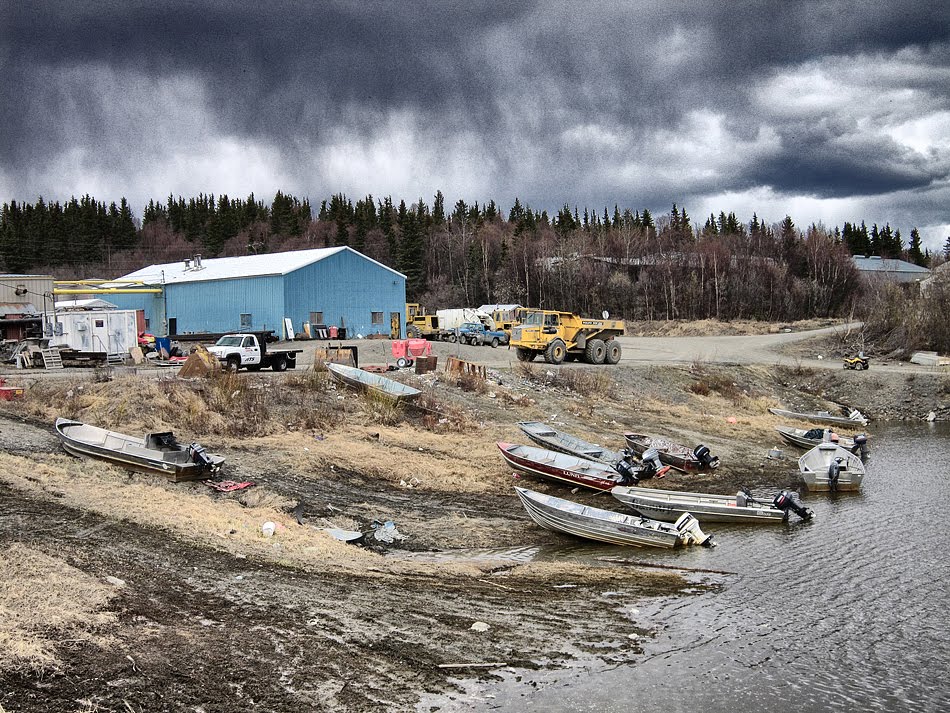 St. Mary's Boat Landing by Carl Bostek