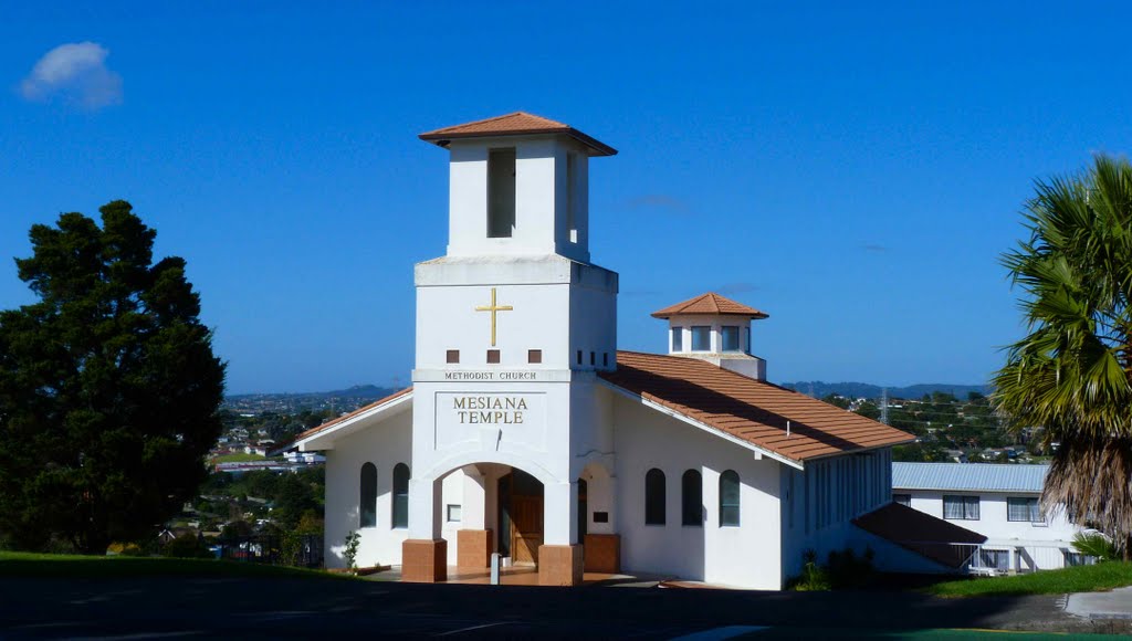 Mesianah Samoan Church, Massey, Auckland by Sandy Austin