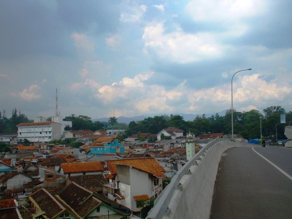 View from Pasupati flyover, Bandung by -christian-