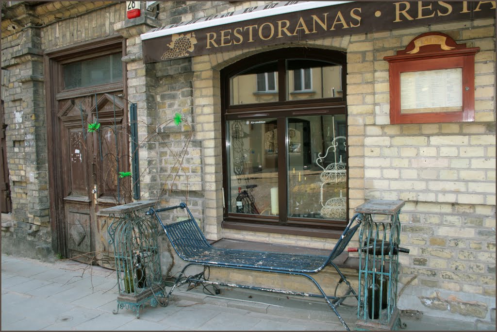 Restaurant at Užupis by Laima Gūtmane(simka)