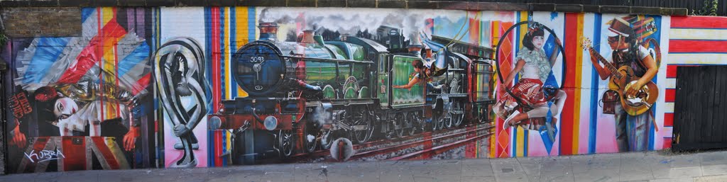 The Official Roundhouse Graffiti 2011 by TOXrecords