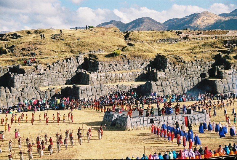 Sacsaywaman - Inti Raymi by Andrej Sumec