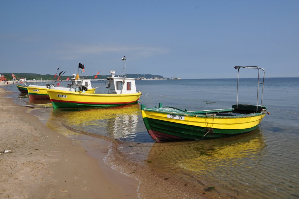 Sopot - fishing boats by majasa