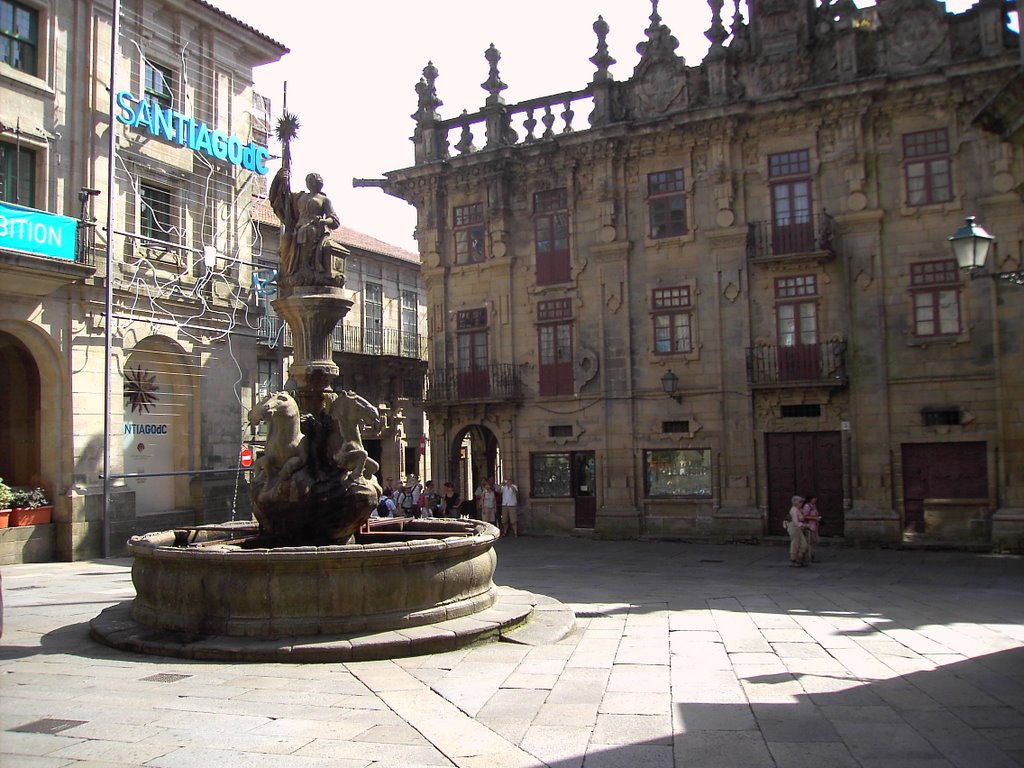 Spain.Santiago de Compostela by Raymond GRELET