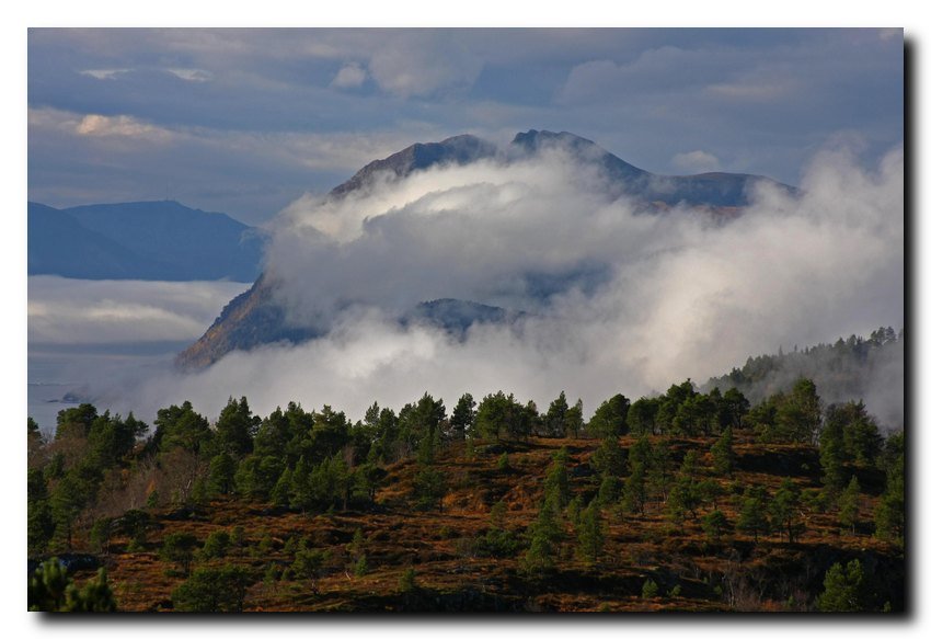 [Tåke over Otterøya Norway by Bjørn Fransgjerde