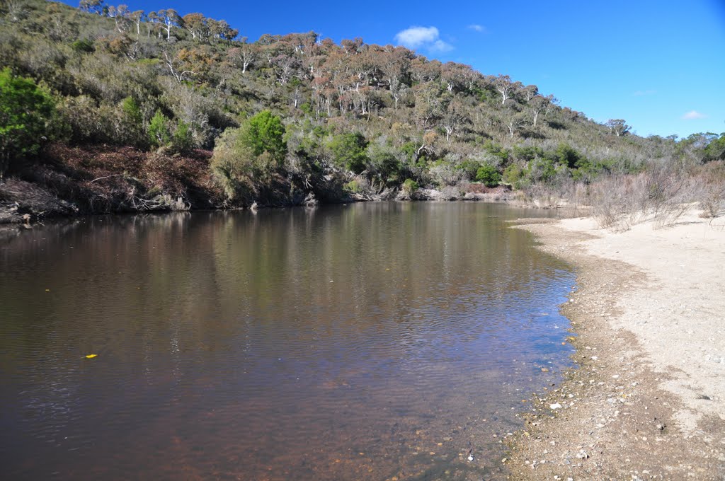 Queanbeyan River at Talpa, NSW, Australia by Mark Jekabsons