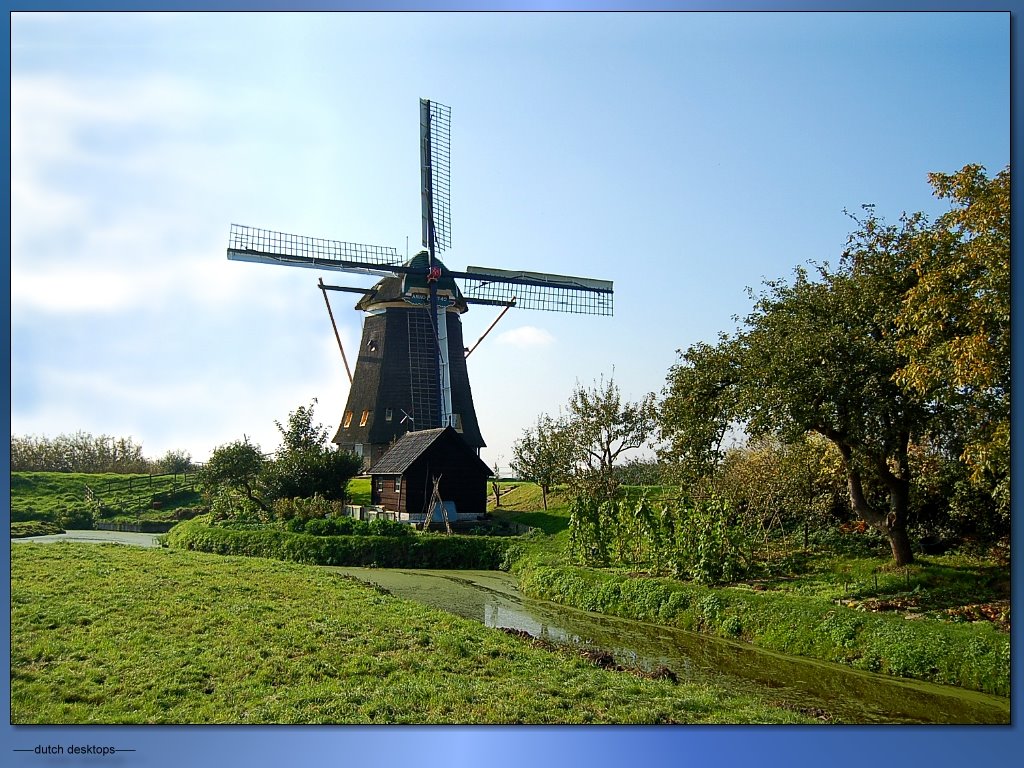 Kinderdijk by Hans J.S.C. Jongstra