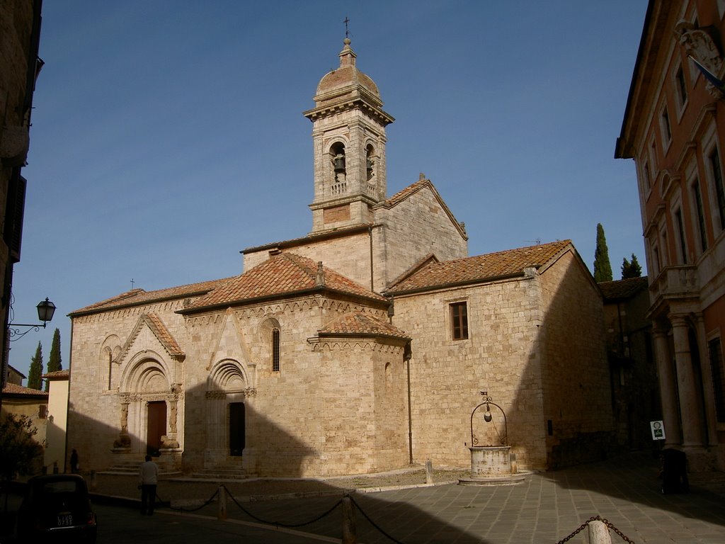 San Quirico d'Orcia 2006 la Collegiata by © Bighi Oreste