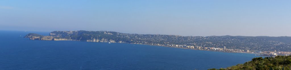 Pánoramica desde Cabo San Antonio-Javea (Alicante) by J.A. Ruiz Peñalver