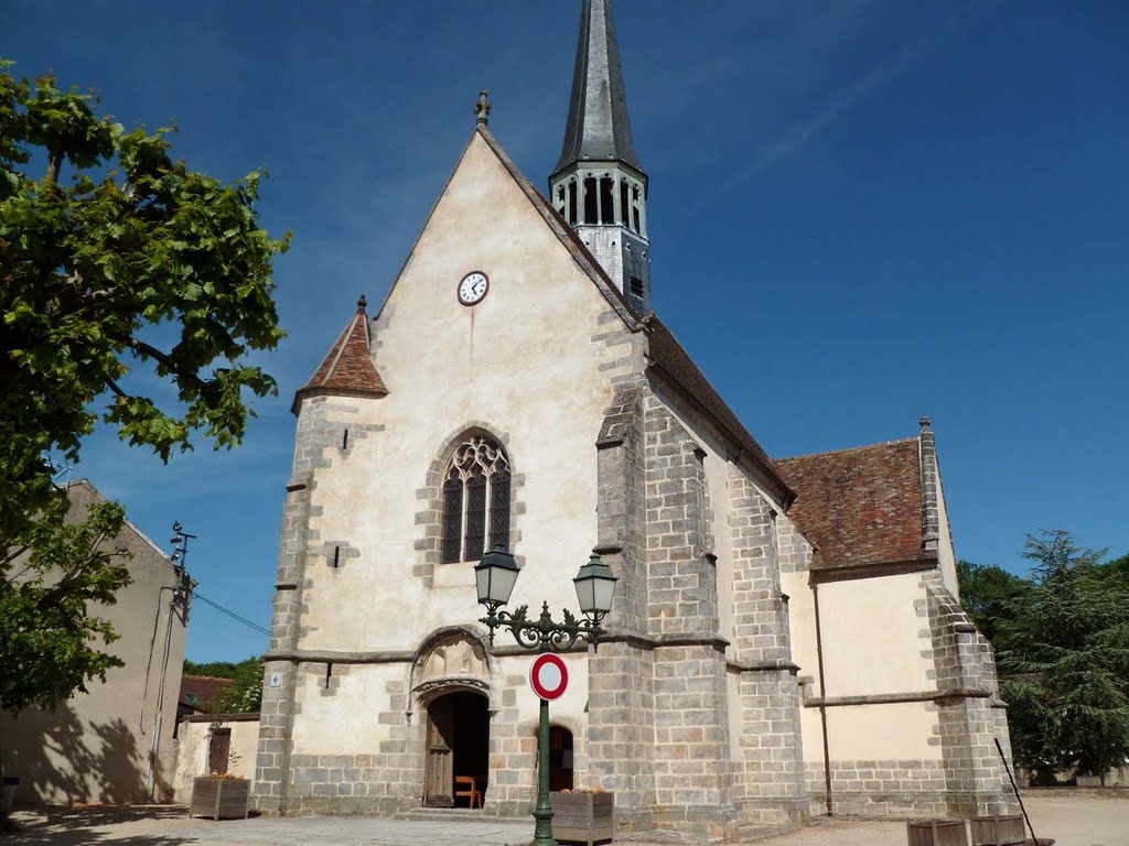 Église Saint-Yon de Lésigny 16e siècle by papytane