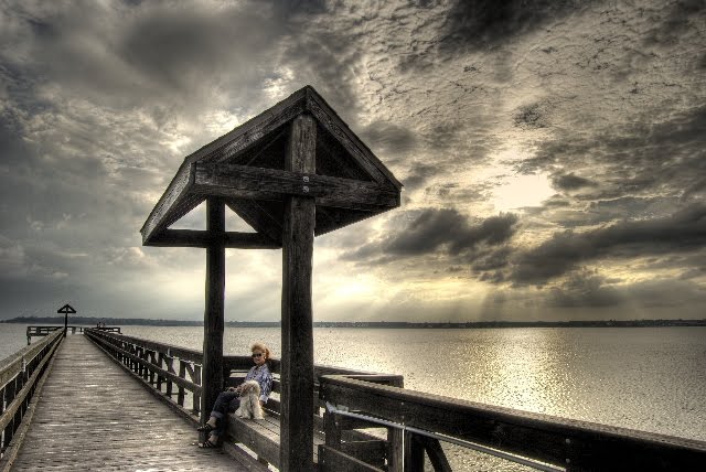 Oldsmar Park Pier by Lyman Duggan