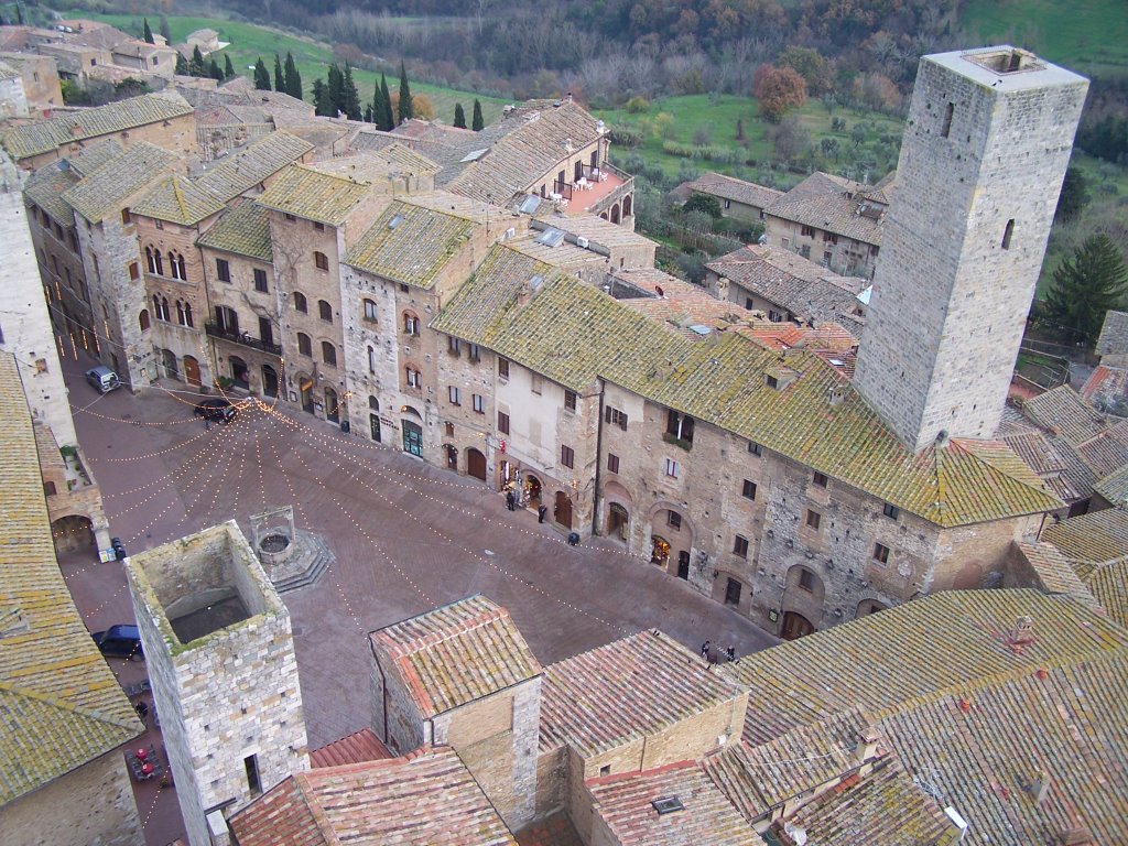 Vista dalla Torre Grossa by Guardia di Porta