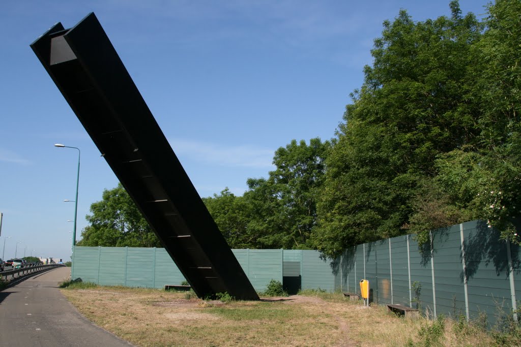 Free-standing stairway; Zuilense Ring, Maarssen. by Carl030nl