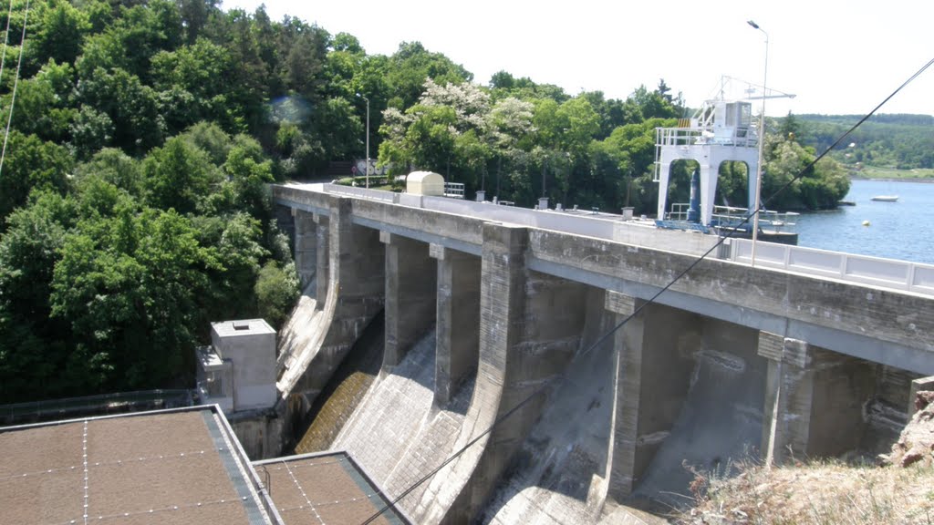 2011, Česká republika, Jihomoravský kraj, Brněnská (Kníničská) přehrada, hráz // 2011, Czech Republic, South Moravia, Brno (Kníničská) dam, dam by Petr19, Zastávka, CZ