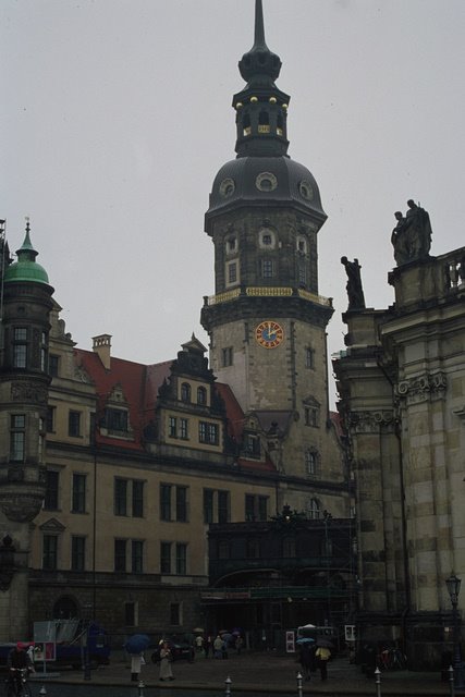 084 Dresden, Schloss, Hausmannsturm, Hofkirche by Daniel Meyer