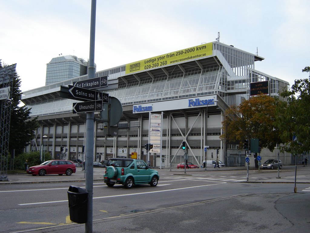 Rasunda stadium, Solna district, Stockholm, Sweden by Luciano R Oliveira