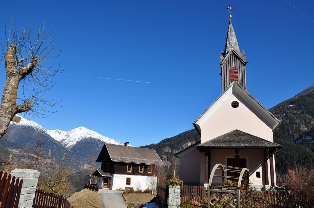 Fercher von Steinwandschule mit Kirche Steinwand by SP870DI