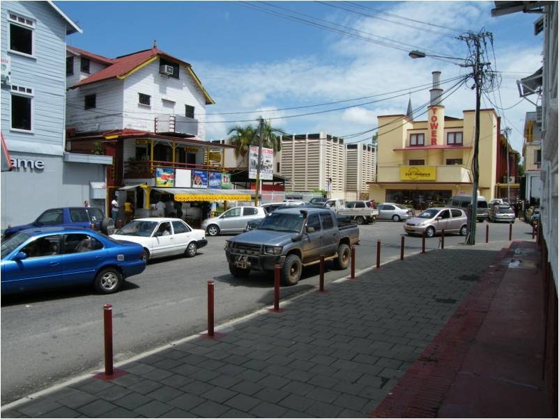 De Malubatrumstraat,Parbo-Rep.Suriname. by jouke vrede