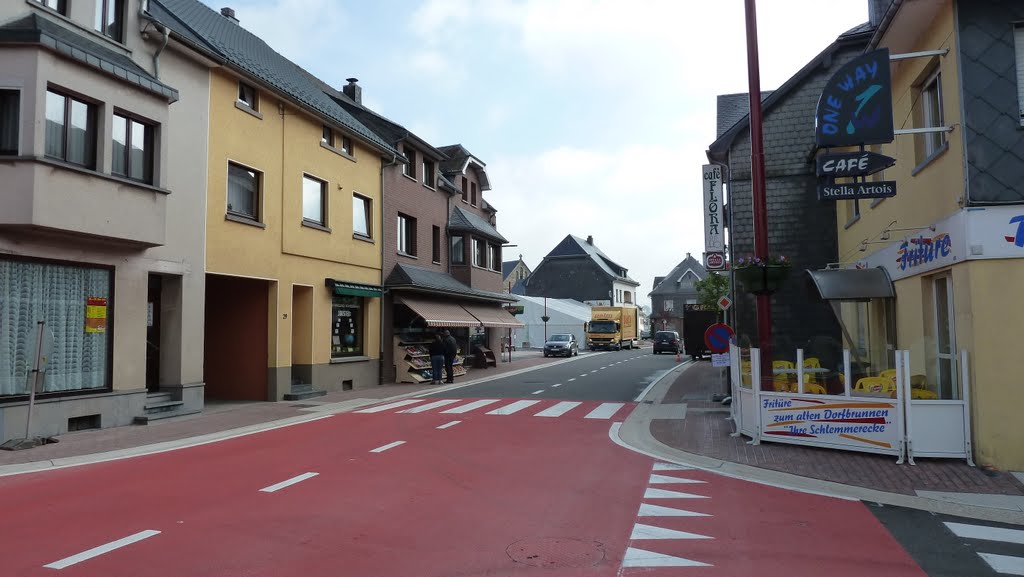 Büllingen, Hauptstrasse (Main Street) by wirtzfeldvalley