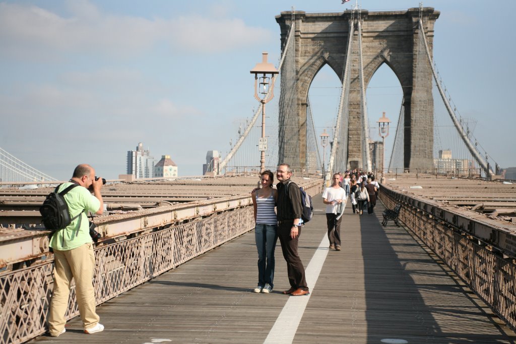 Brooklyn Bridge, New York, USA by Hans Sterkendries