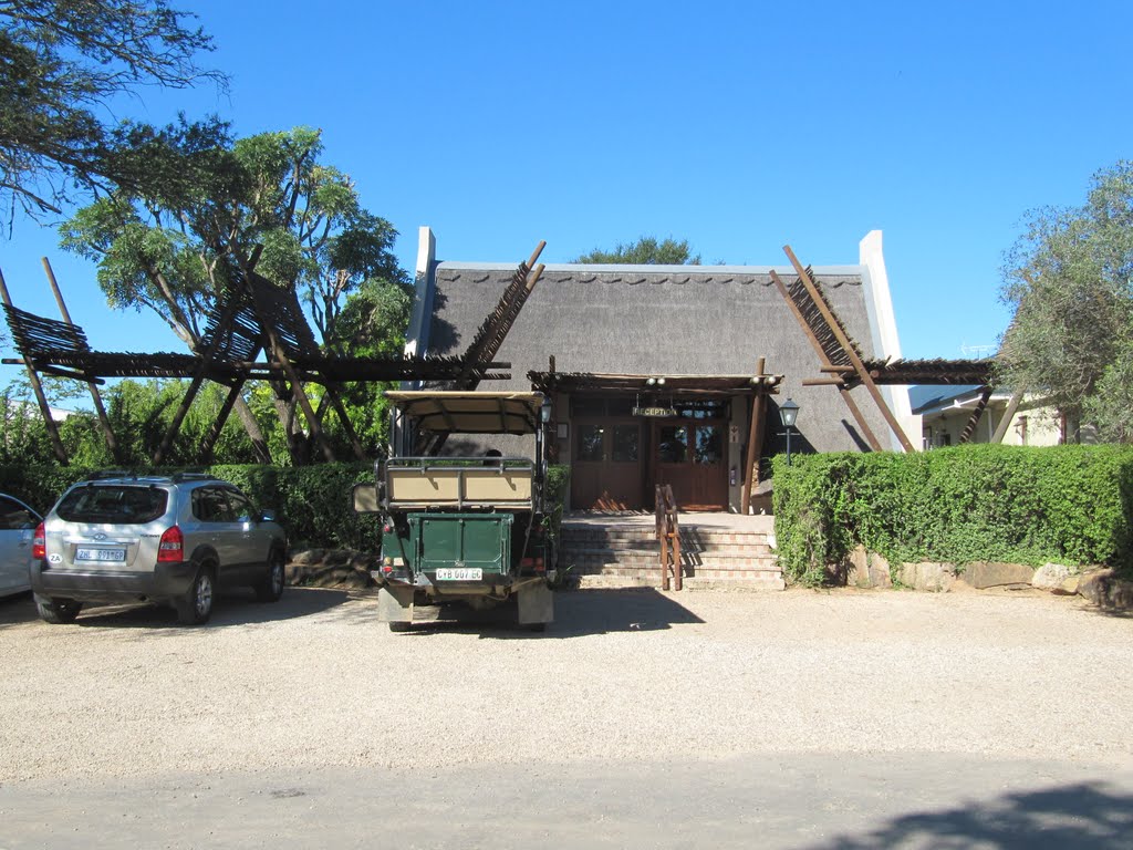 Reception in Main Camp in Addo Elephant National Park by Willem Nabuurs