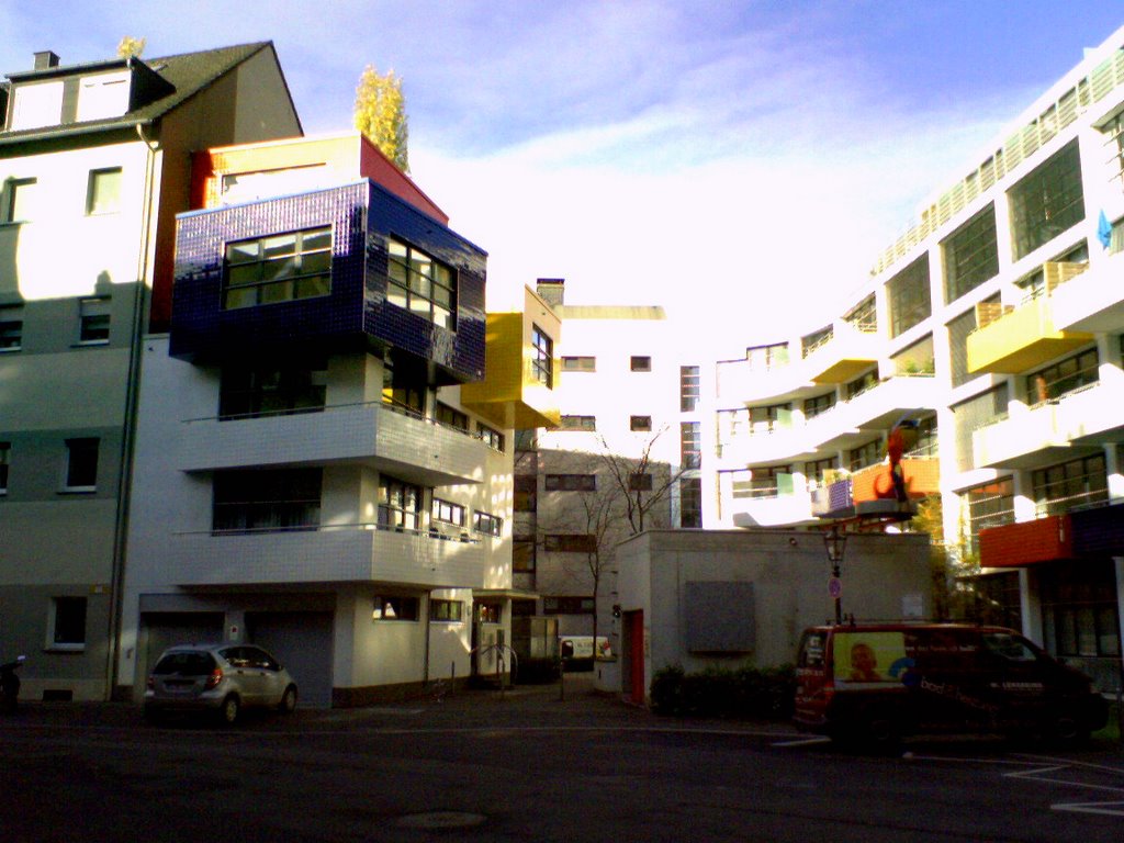 Color Buildings, Düsseldorf by Ma Ax