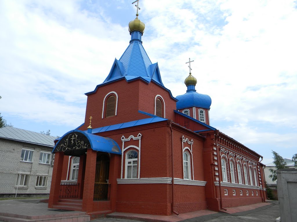 Церковь в рабочем посёлке Чердаклы (church in a working village Cherdakly) by Dmitriev Dmitriy