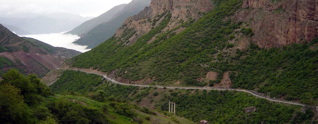 Chalos Road-North of Iran by Alireza Shakernia