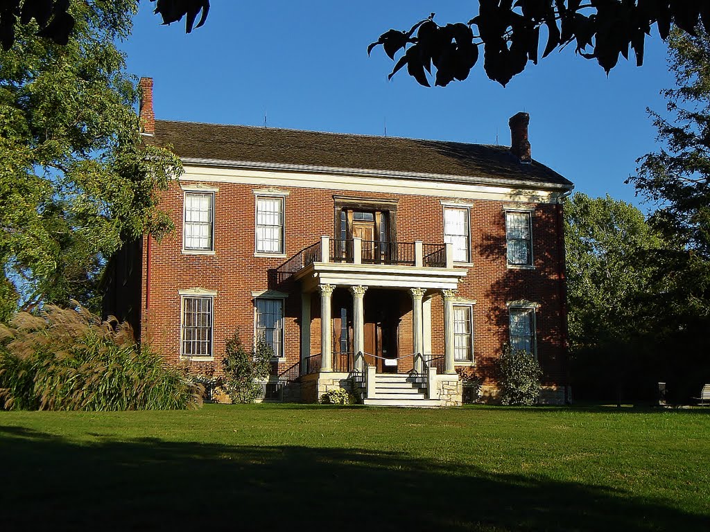 Anderson House - 1853, Battle of Lexington (1861) by Juan Brown