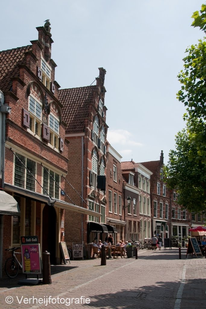 Oudewater - Markt-Oostzijde by verheijfotografie