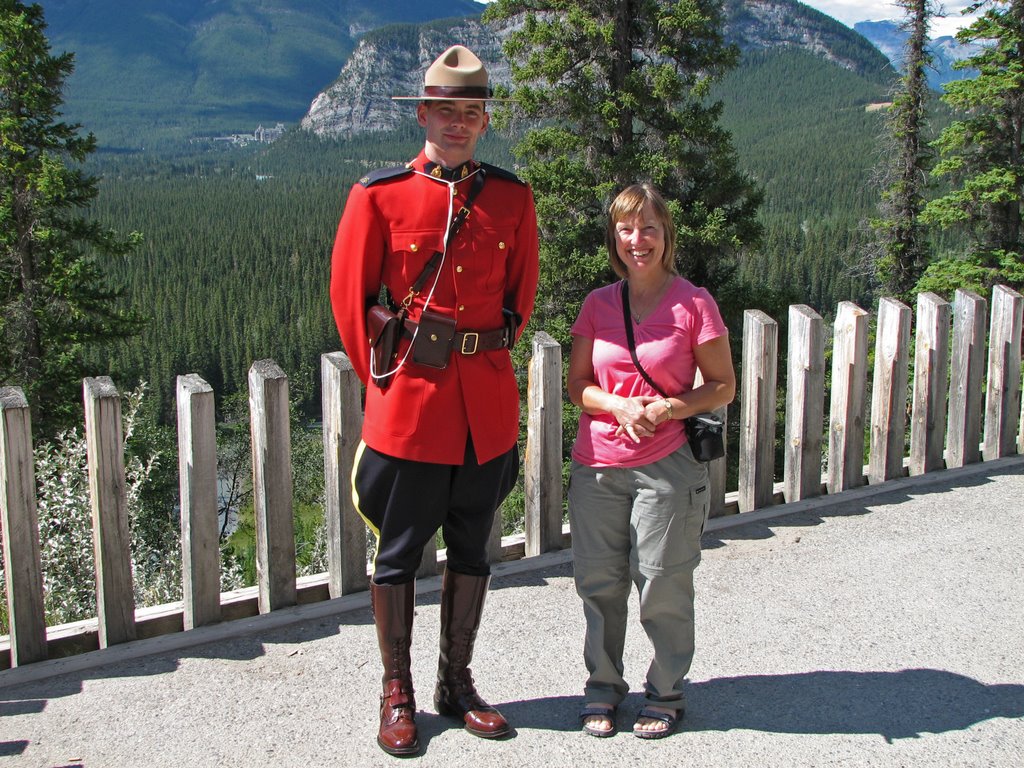 Christine drools over a mountie. by rossrobertson