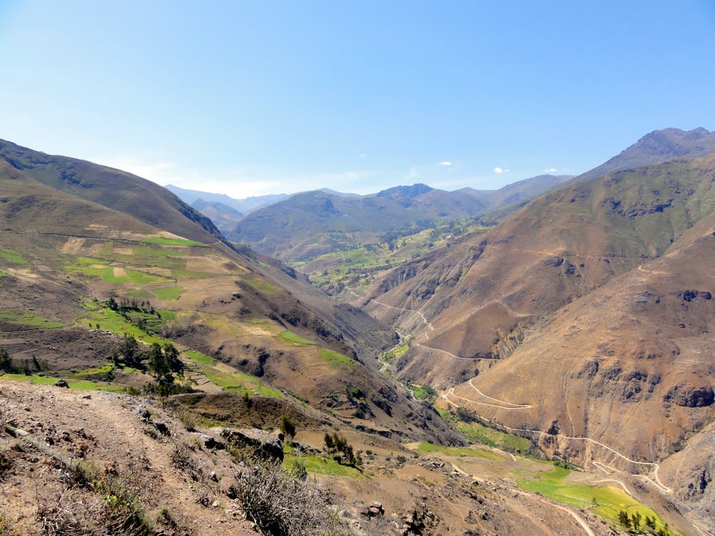 Valle de Aija visto desde Coris by Juan Carlos Vásquez Peña