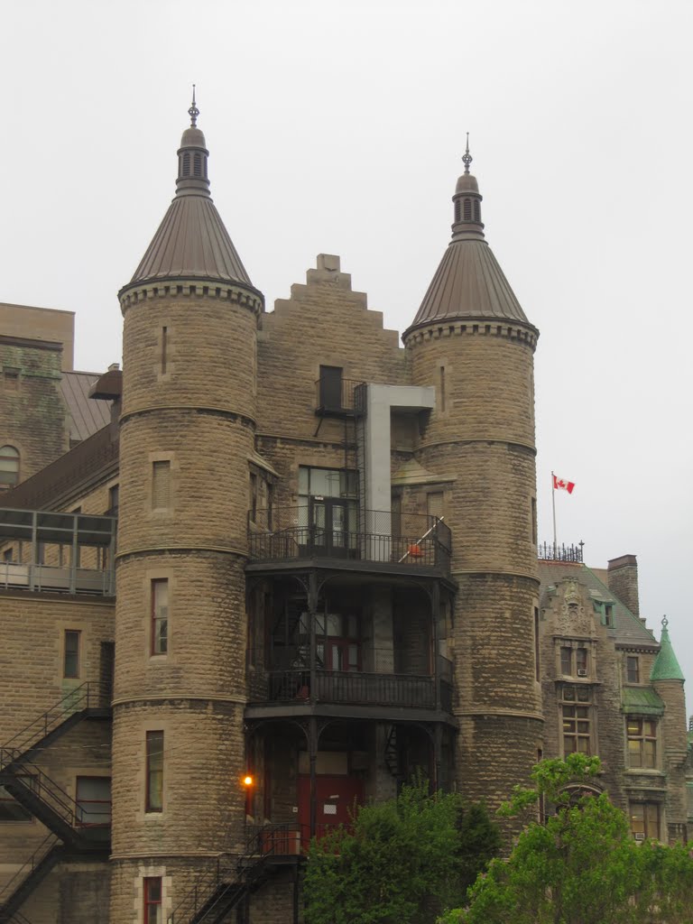 Fantastic Stone Castle Turrets On Campus In McGill University, Montreal, May '11 by David Cure-Hryciuk