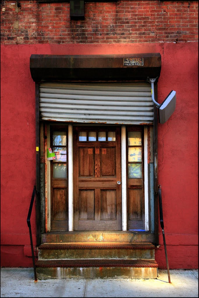 Door: 428 East 10th Street - NYC - May 2011 by LuciaM