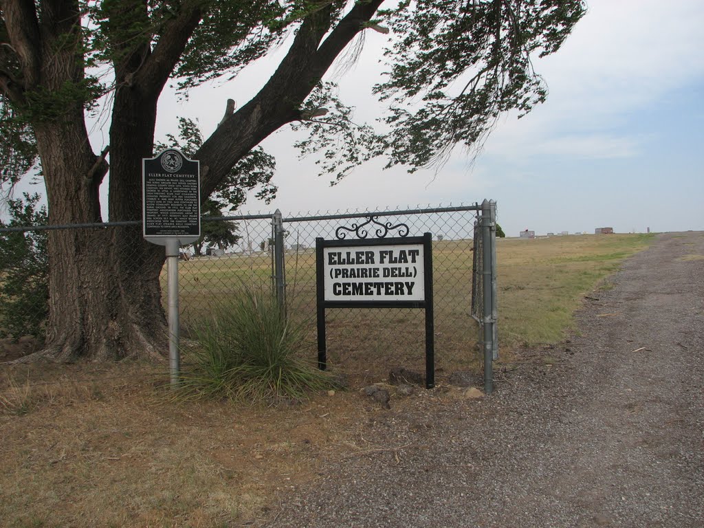 Eller Flat (Prairie Dell) Cemetery, State Line, TX by robawalker