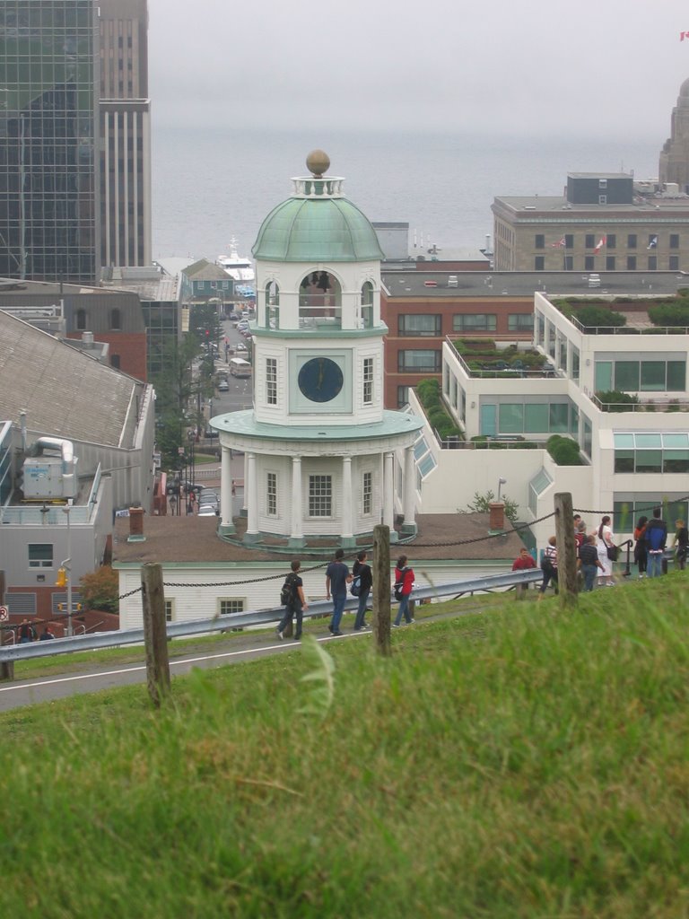 Town Clock from Citadel, Halifax, Nova Scotia 791 by Patrick Dooley