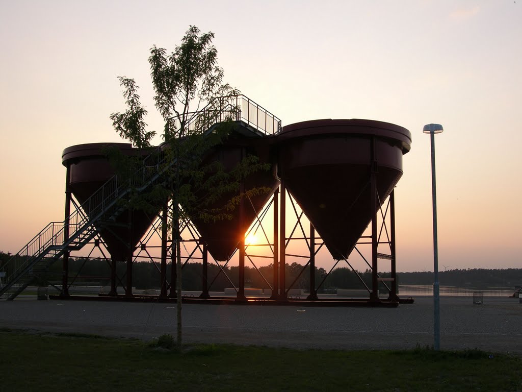 Sonnenuntergang am Offlumer See in Neuenkirchen/ Kreis Steinfurt by BonsaiTruck