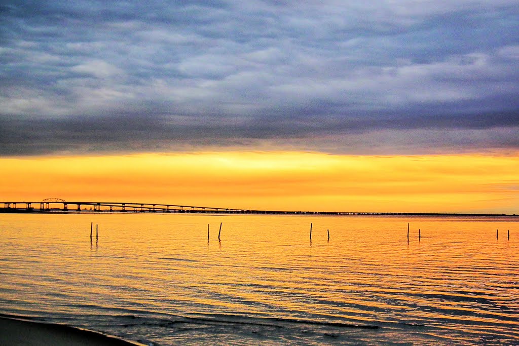 Chesapeake Bay Bridge - Eastern Shore by SCOTT CAMERON