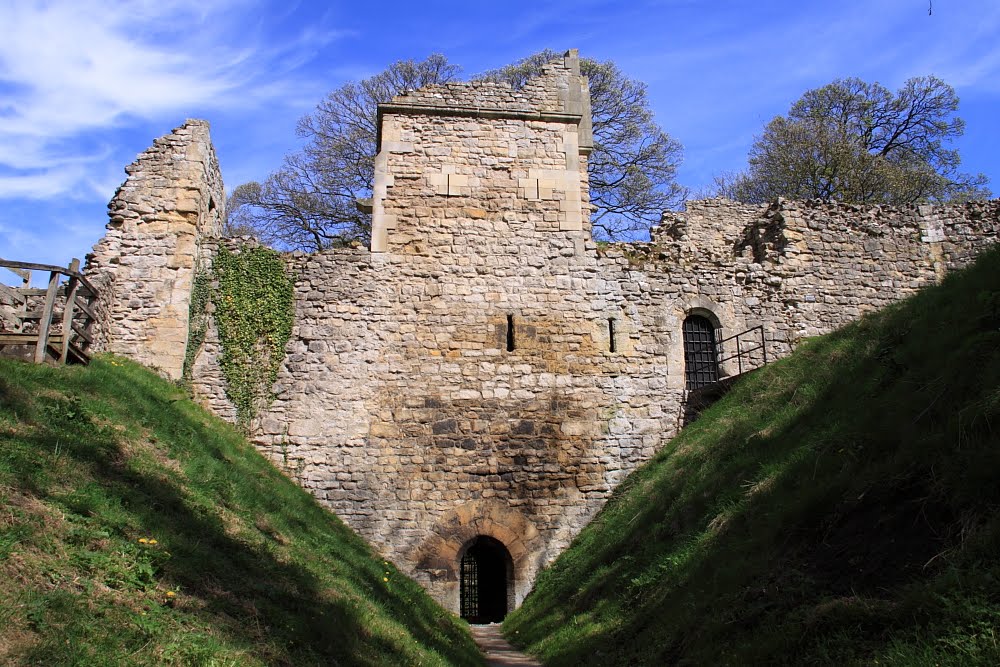 North East Tower, Pickering Castle, North Yorkshire by Graham Turnbull