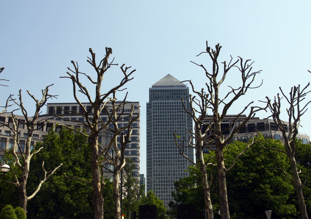 New Docklands - 	One Canada Square by © René Regell