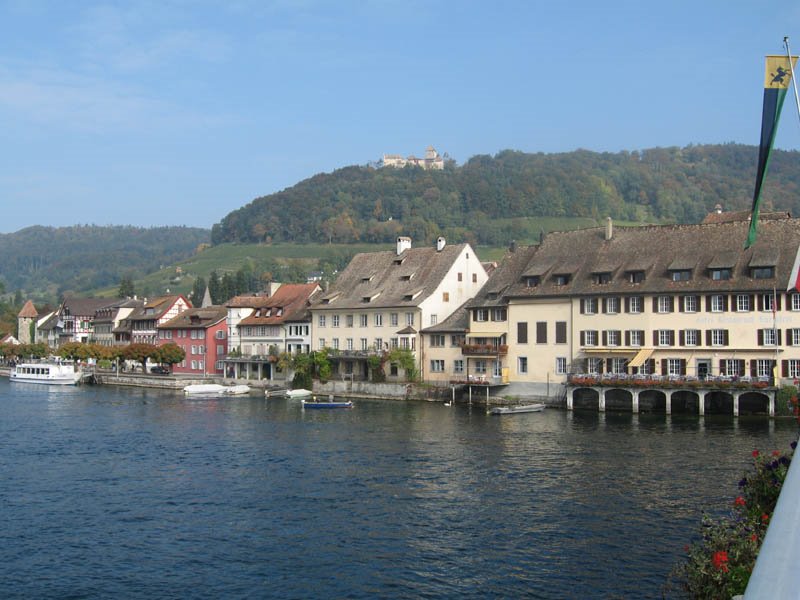 Stein am Rhein mit Burg Hohenklingen by garrych