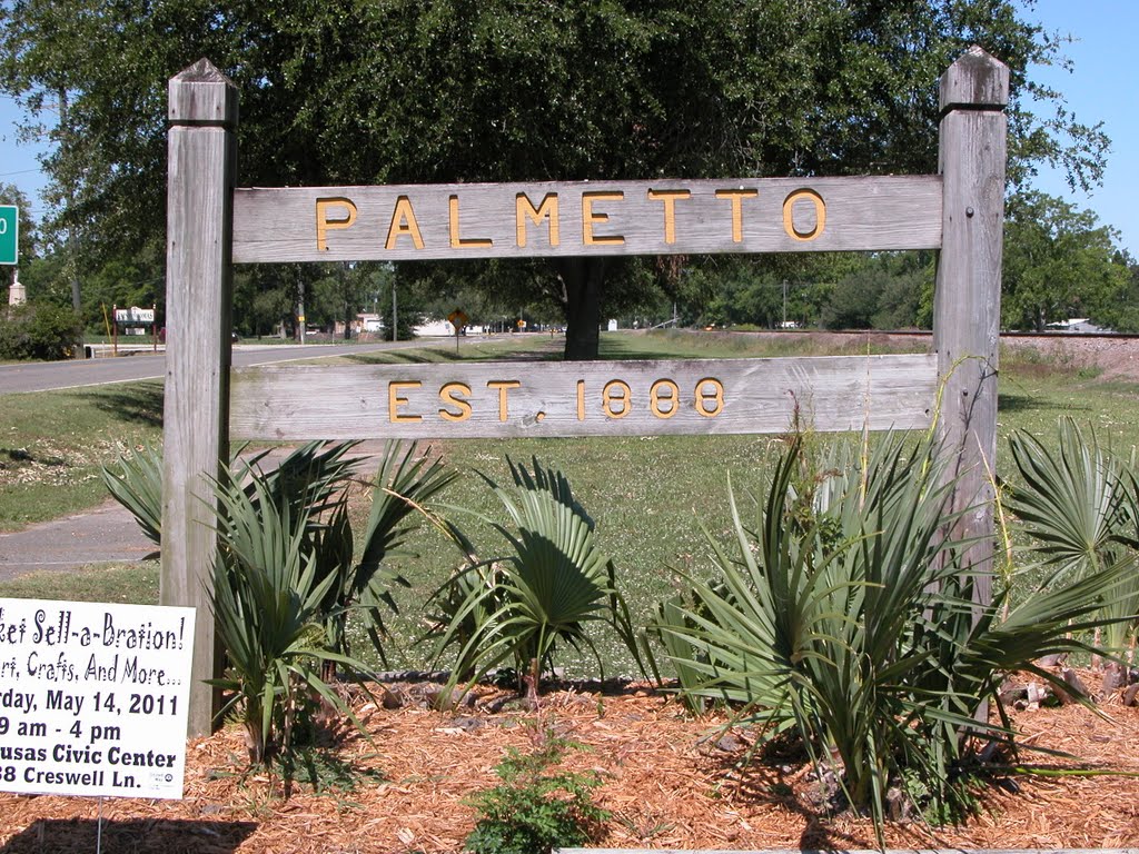 Entering Palmetto, Louisiana (Established 1888) by Seven Stars