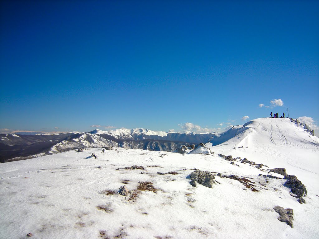 Ciaspolata a Monte Autore - In Cima by googsil