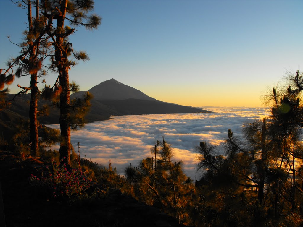 Anocheciendo en el Teide by Dácil