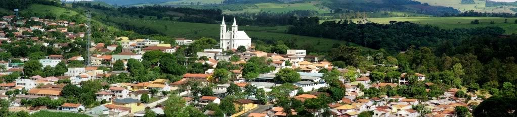 Vista Parte do Centro e a Matriz da Paróquia de N. Sra. Aparecida de Tomazina by theflash.line