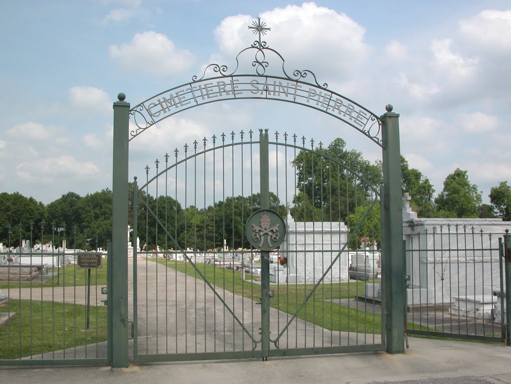 St. Peter's Cemetery, Carencro, Louisiana by Seven Stars