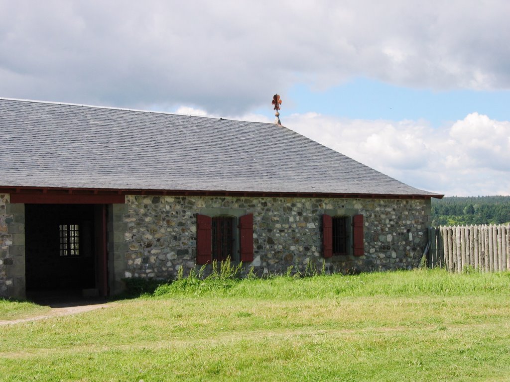 Artillery Storehouse, Fortress of Louisbourg, Cape Breton, Nova Scotia 044 by Patrick Dooley