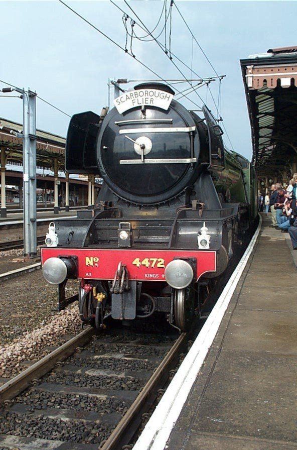 Flying Scotsman Leaving York by mackem3773