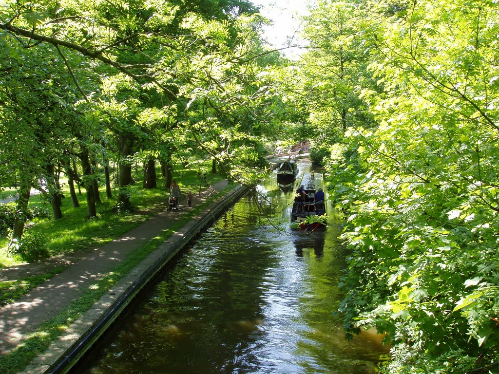 Caldon Canal a Hanley Park Stoke on Trent by alice_561